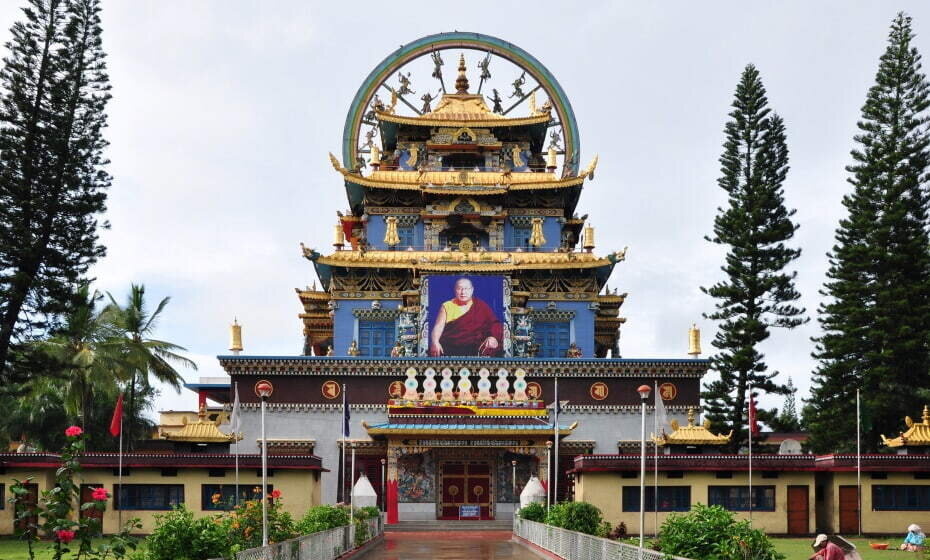 Golden Temple, Bylakuppe, Kodagu (Coorg), Karnataka