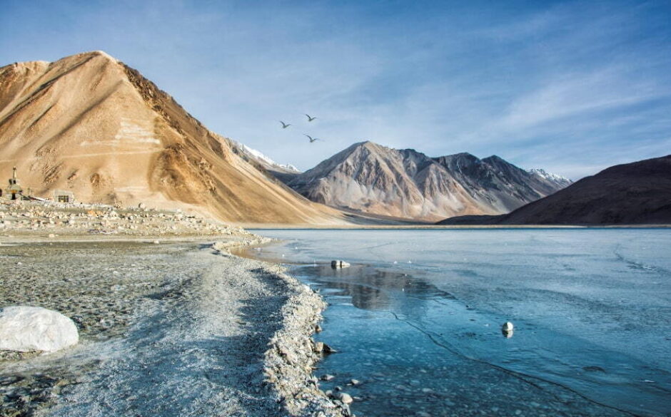 Pangong Tso Lake, Ladakh, Jammu and Kashmir