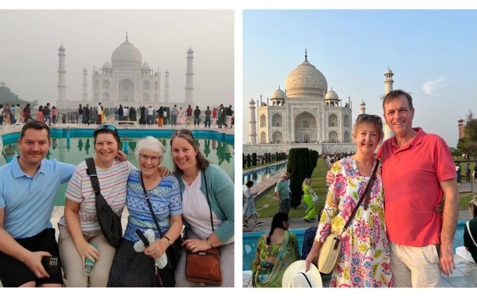 Taj Mahal Client Collage