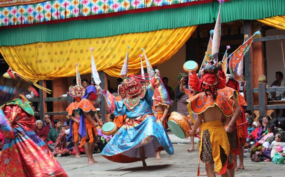 The colourful Cham Dance Festival in Lamaruyu