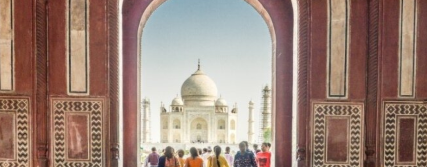 Entrance to Taj Mahal