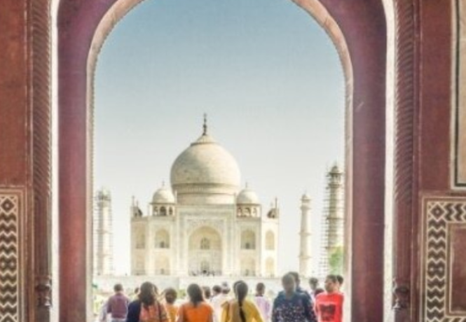 Entrance to Taj Mahal
