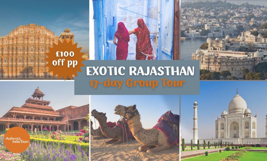 £100 off Exotic Rajasthan Group Tour