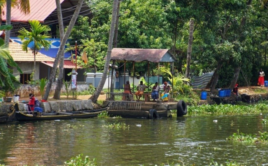 Boats and canals on the Village Life Experience Tour