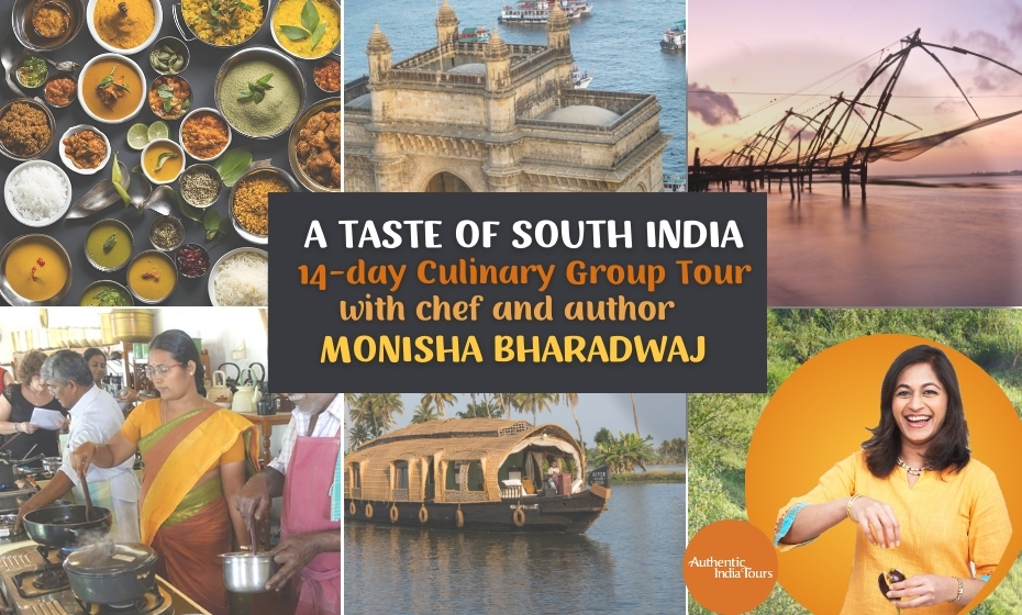 A Taste of South India Culinary Group Tour collage of images