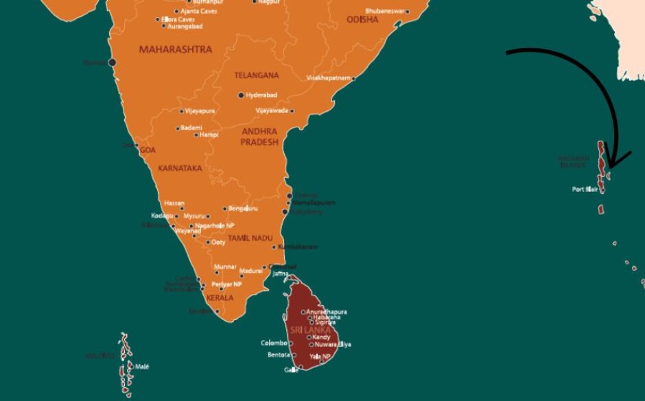 Havelock Island location