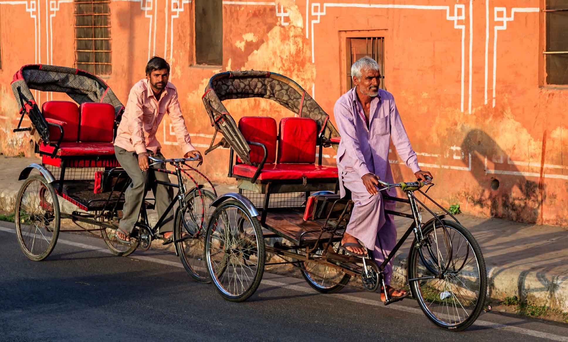 Cycle rickshaw ride, Delhi