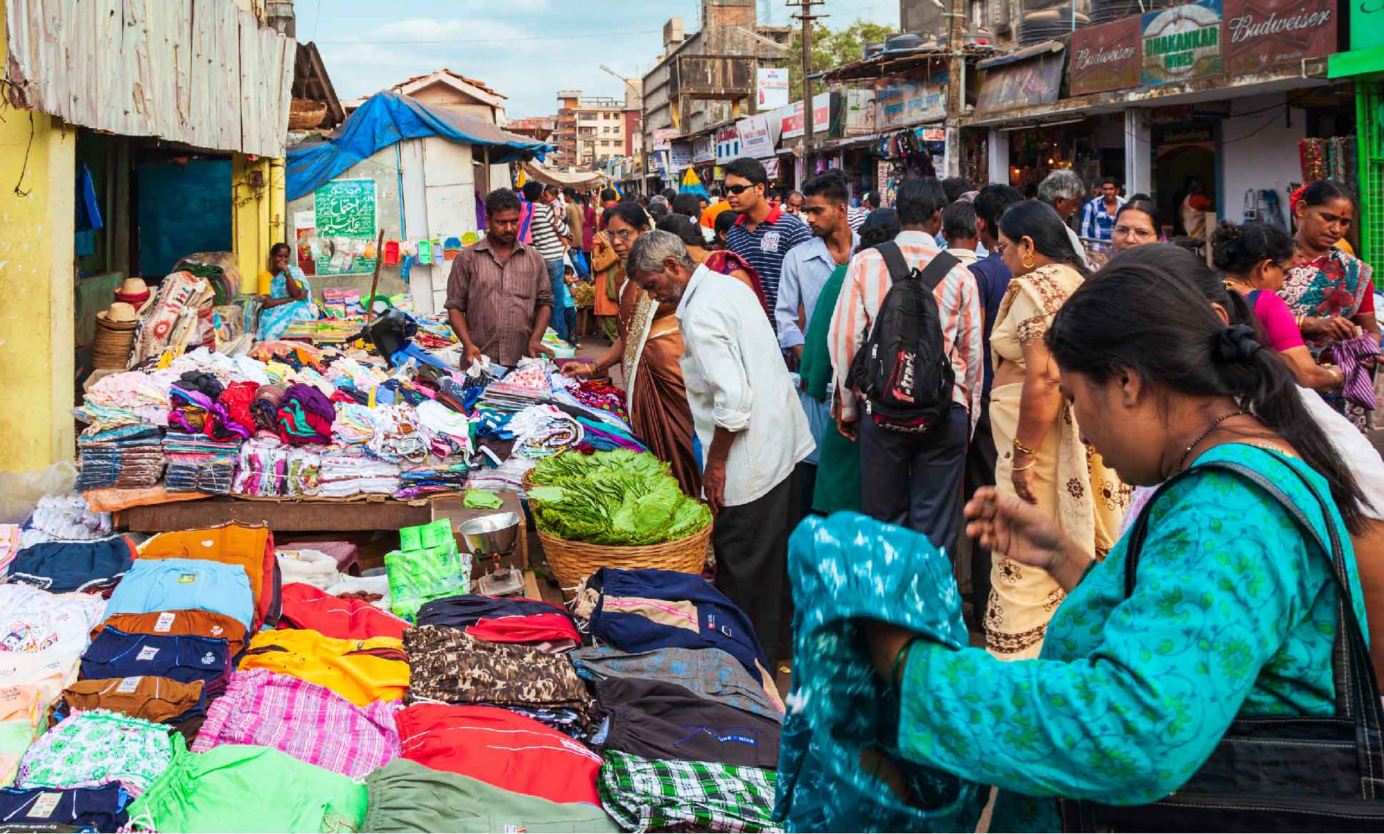 Street Market, Delhi