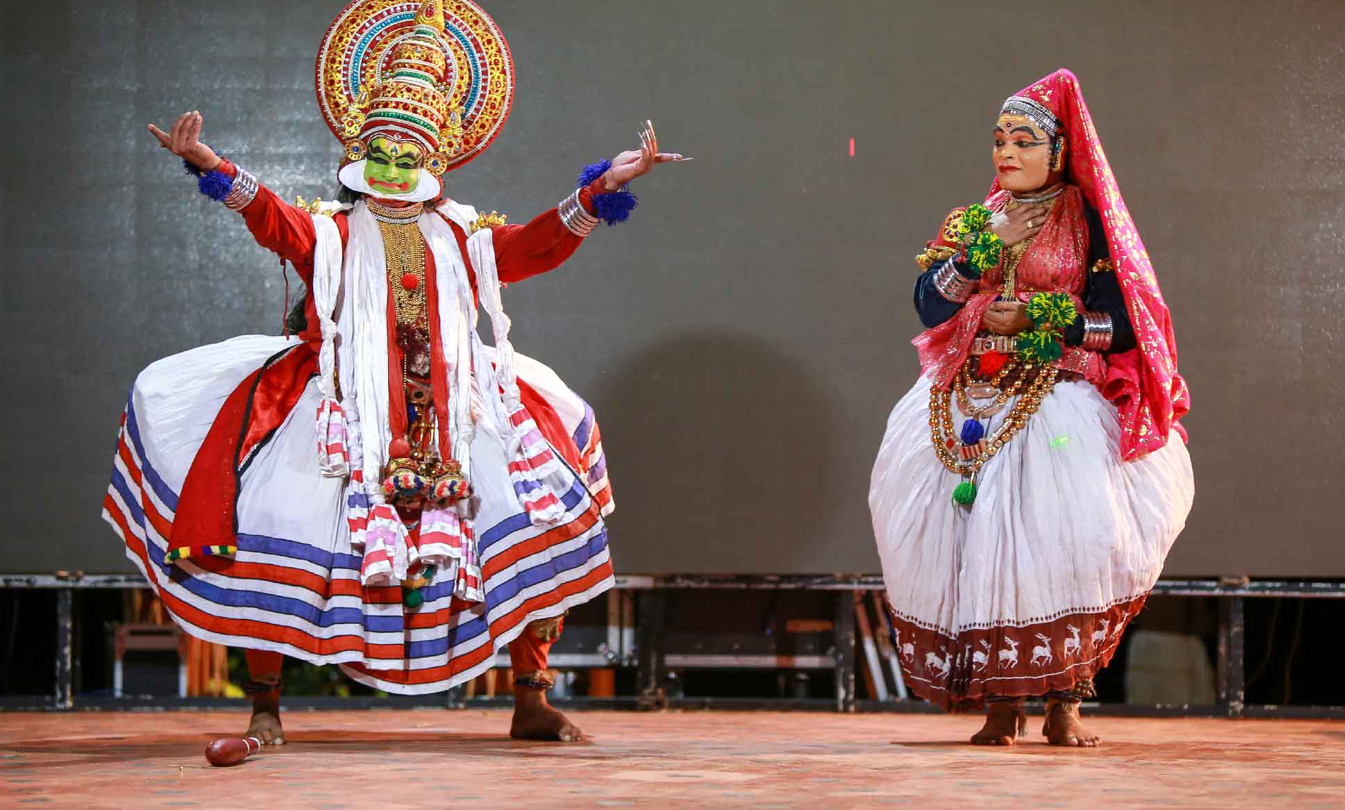 Kathakali dance show, Kerala