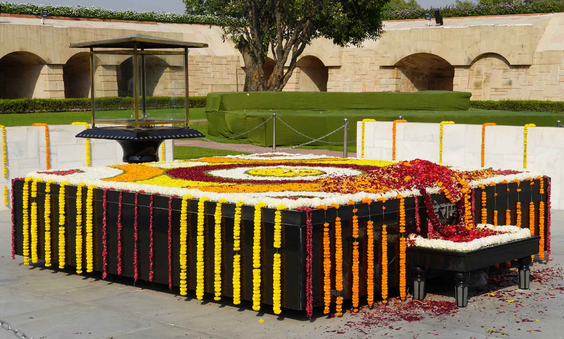 Raj Ghat - Memorial of Mahatma Gandhi, Delhi