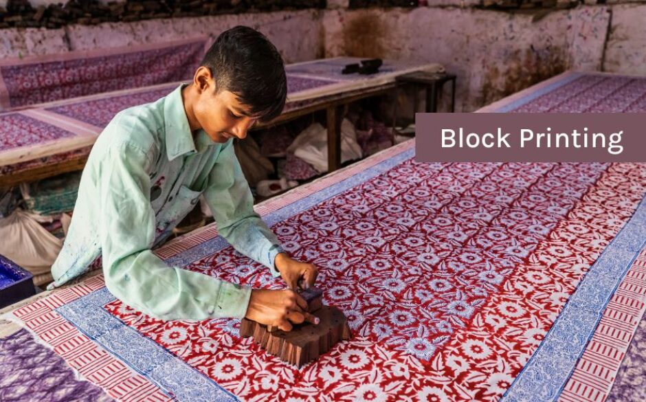 Block Printing in Jaipur