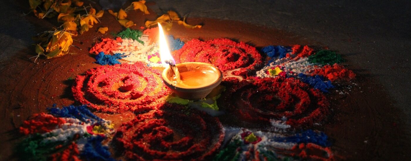 Tihar Festival candles