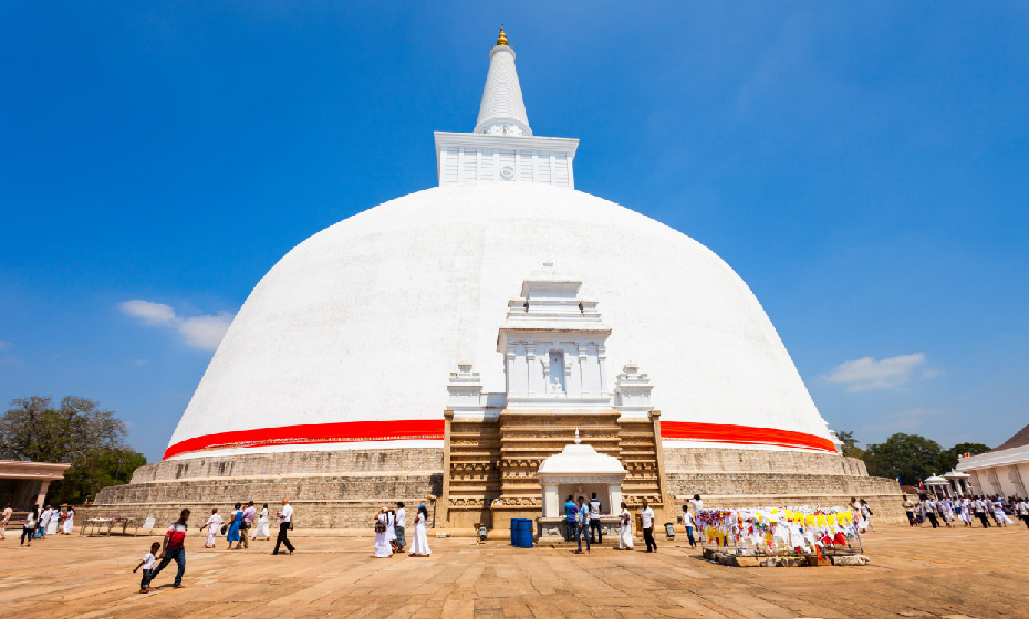 Ruwanwelisaya, Anuradhapura, Sri Lanka